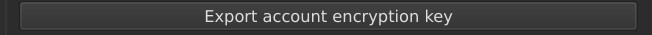 Export encryption key
